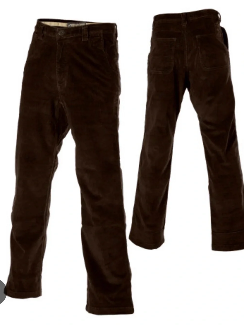NWT Mountain Khakis cottonwood brown corduroy pants